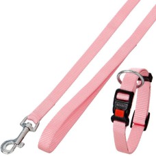 Karlie Art Sportiv Set ροζ περιλαίμιο και οδηγός για κουτάβια 25 - 40cmx15 mm/120cmx15mm Karlie Art Sportiv Set ροζ περιλαίμιο και οδηγός για κουτάβια 25 - 40cmx15 mm/120cmx15mm