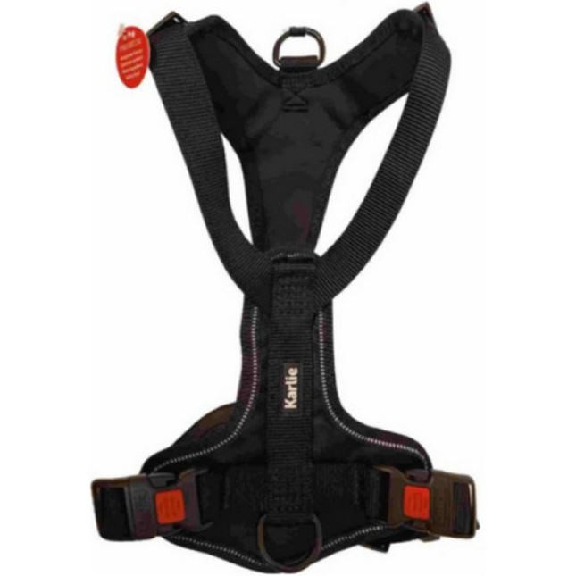Karlie Art Sportiv Premium Y Μαύρο σαμαράκι 73-94cmx30mm Karlie Art Sportiv Premium Y Μαύρο σαμαράκι 73-94cmx30mm