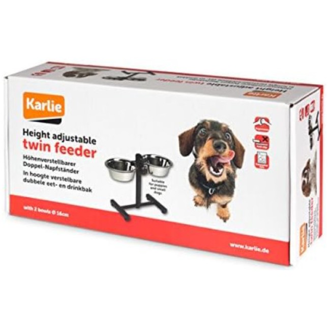 Karlie Βάση με 2 μπολ 2X380ml ø: 13 cm Karlie Βάση με 2 μπολ 2X380ml ø: 13 cm