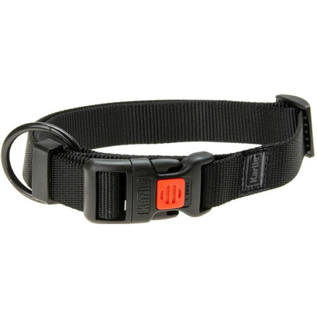 Karlie Art Sportiv μαύρο περιλαίμιο 40 - 55cm x 20mm