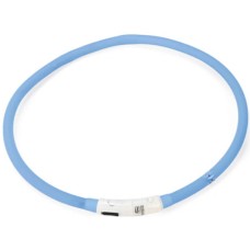 Karlie Visio σιλικονούχο μπλε LED περιλαίμιο 20 - 70 cm