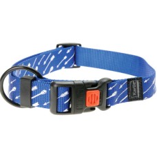 Karlie Nylon Art Sportiv Μπλε περιλαίμιο με βέλη 45 - 65cmx25mm