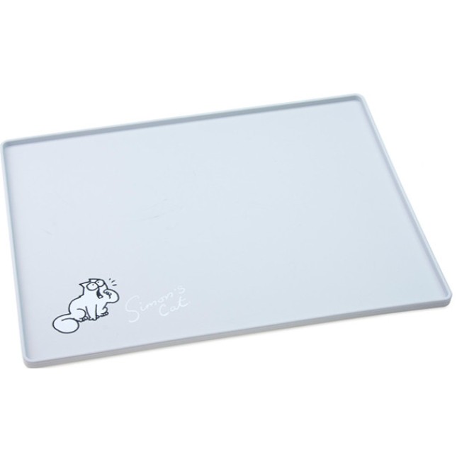Karlie Simons Cat ανοικτό γκρι σουπλά 40x30x1cm Karlie Simons Cat ανοικτό γκρι σουπλά 40x30x1cm