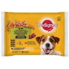 Pedigree μοσχάρι κοτόπουλο λαχανικά σε σάλτσα 1τμχ