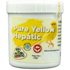 Evia parrots Pure Yellow Hepatic σκεύασμα ειδικά σχεδιασμένο για όλα τα πτηνά 20gr Evia parrots Pure Yellow Hepatic σκεύασμα ειδικά σχεδιασμένο για όλα τα πτηνά 20gr