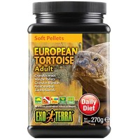 Exo terra πλήρης τροφή για ενήλικες χελώνες σε μαλακά πέλλετ 270g