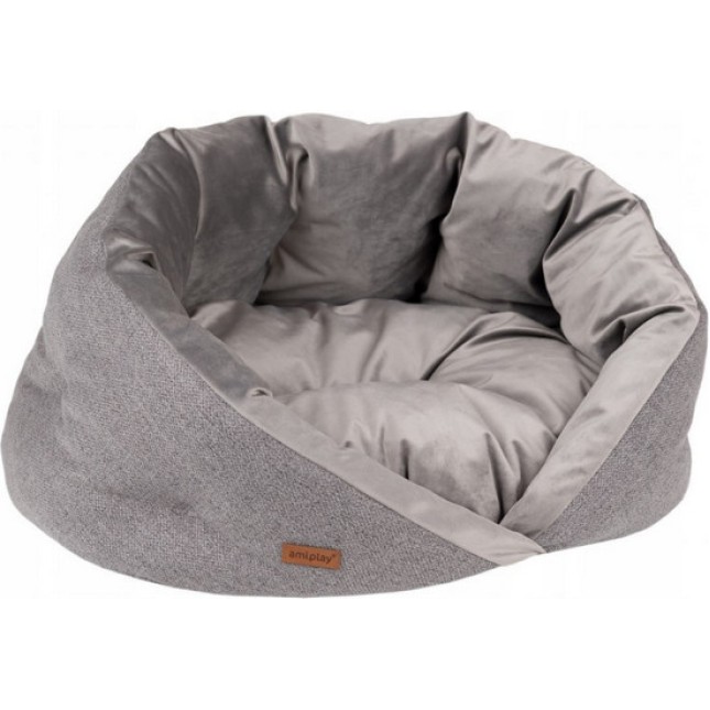 Amiplay-κρεβατι σπηλιά COCOON Γκρι S 50x50x35cm Amiplay-κρεβατι σπηλιά COCOON Γκρι S 50x50x35cm