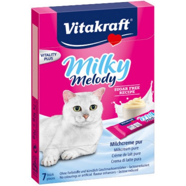 Vitakraft milky melody φακελάκια γάλακτος Vitakraft milky melody φακελάκια γάλακτος
