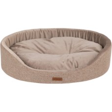 Amiplay-Κρεβάτι οβάλ SIENNA, Μπεζ L 58x50x15cm Amiplay-Κρεβάτι οβάλ SIENNA, Μπεζ L 58x50x15cm