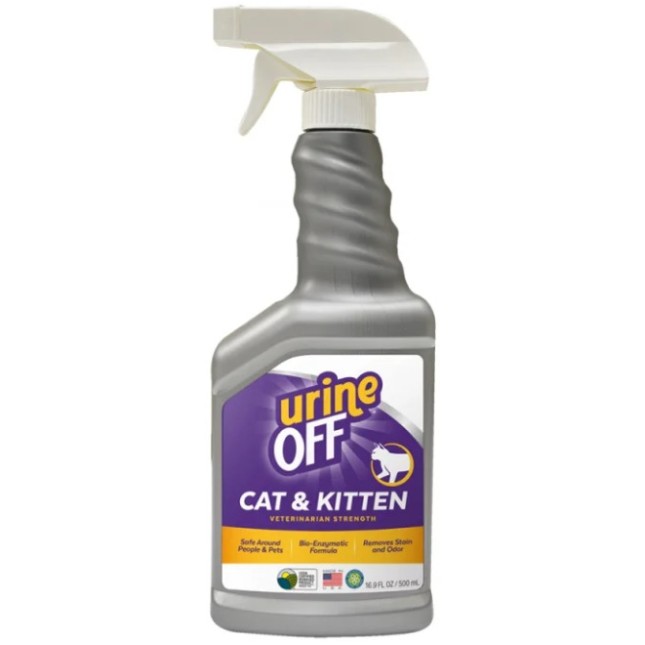 UrineOff Kαθαριστικό Cat & Kitten Hard Surface - 500ml UrineOff Kαθαριστικό Cat & Kitten Hard Surface - 500ml