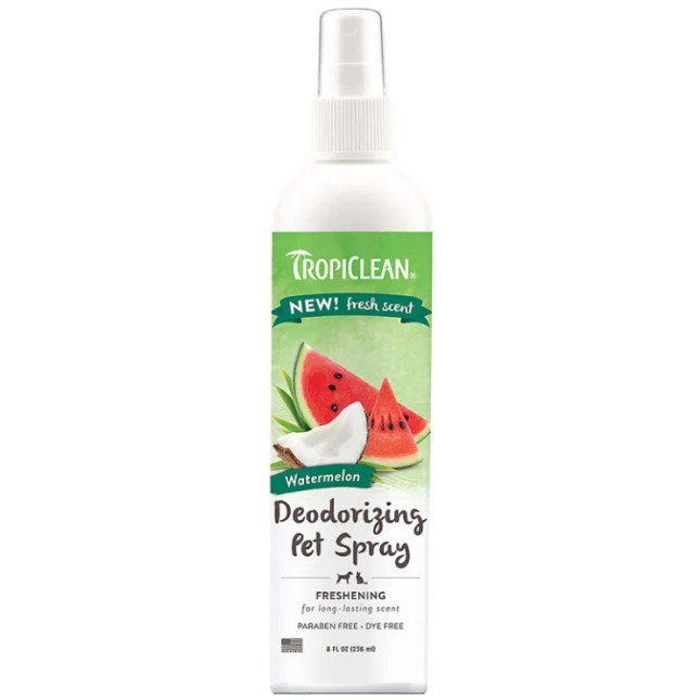 TropiClean κολώνια Spray με άρωμα καρπουζιού και καρύδας 236ml TropiClean κολώνια Spray με άρωμα καρπουζιού και καρύδας 236ml