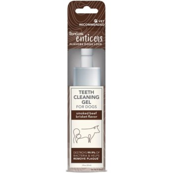 TropiClean Gel οδοντικής περιποίησης με γεύση γεύση καπνιστού μοσχαρίσιου φιλέτου TropiClean Gel οδοντικής περιποίησης με γεύση γεύση καπνιστού μοσχαρίσιου φιλέτου