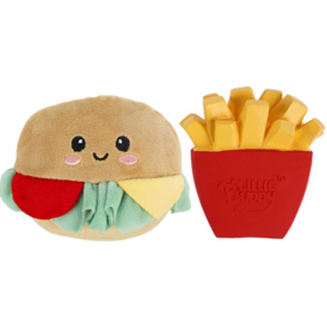 AFP Παιχνίδι Σκύλου Little Buddy Hamburg with French fries για ώρες παιχνιδιού και διασκέδασης AFP Παιχνίδι Σκύλου Little Buddy Hamburg with French fries για ώρες παιχνιδιού και διασκέδασης