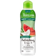 TropiClean Σαμπουάν & Conditioner με άρωμα καρπούζι και καρύδα 592ml TropiClean Σαμπουάν & Conditioner με άρωμα καρπούζι και καρύδα 592ml