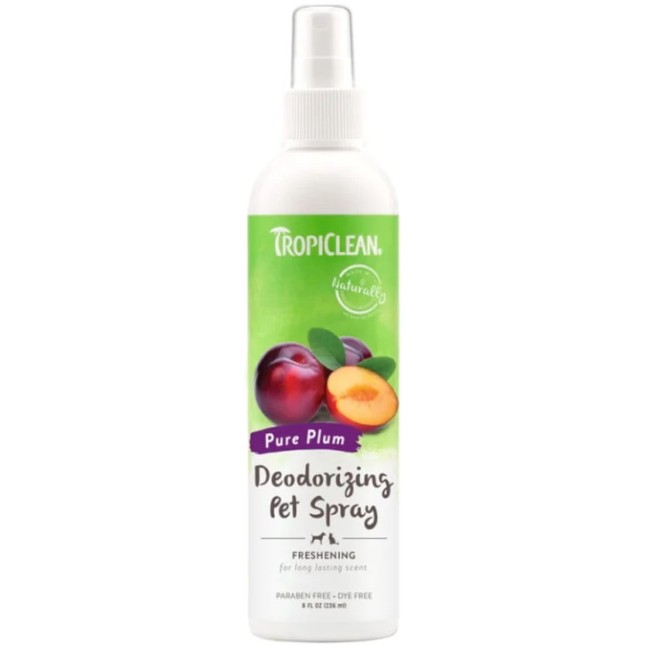 TropiClean κολώνια με άρωμα δαμάσκηνου για σκύλους και γάτες 236ml TropiClean κολώνια με άρωμα δαμάσκηνου για σκύλους και γάτες 236ml