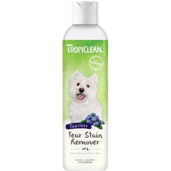 TropiClean Καθαριστικό υγρό που αφαιρεί απαλά λεκέδες δακρύων 236ml TropiClean Καθαριστικό υγρό που αφαιρεί απαλά λεκέδες δακρύων 236ml