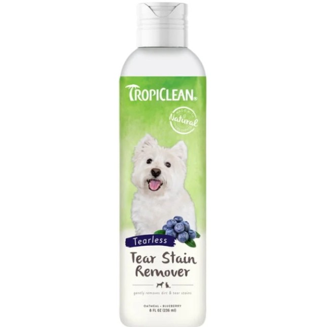 TropiClean Καθαριστικό υγρό που αφαιρεί απαλά λεκέδες δακρύων 236ml