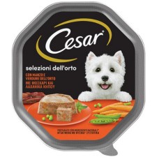 Cesar Πλήρης τροφή με μοσχάρι και λαχανικά σε πατέ για ενήλικους μικρόσωμους σκύλους 100gr Cesar Πλήρης τροφή με μοσχάρι και λαχανικά σε πατέ για ενήλικους μικρόσωμους σκύλους 100gr