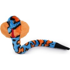 AFP Παιχνίδι σκύλου Safari Rustling King βελούδινο φίδι Cobra με squeaker 55x15x5cm