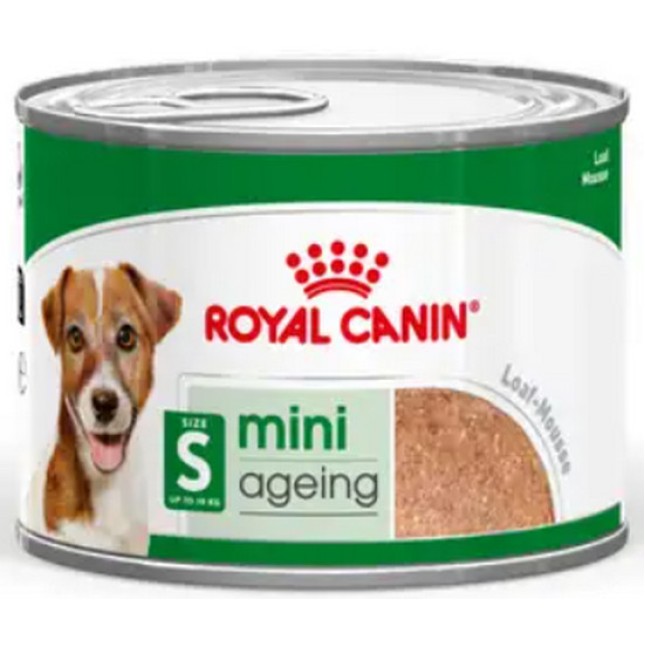 Royal canin Πλήρης τροφή για γηραιούς μικρόσωμους σκύλους έως 10 κιλά άνω των 8 ετών 195gr Royal canin Πλήρης τροφή για γηραιούς μικρόσωμους σκύλους έως 10 κιλά άνω των 8 ετών 195gr