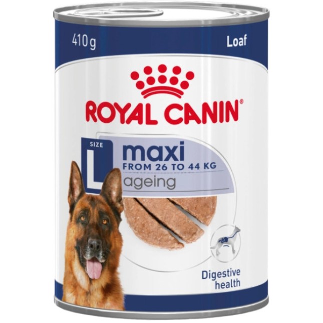 Royal canin Πλήρης τροφή για ηλικιωμένους μεγαλόσωμους σκύλους (26-44kg) από 5 ετών και άνω 410gr Royal canin Πλήρης τροφή για ηλικιωμένους μεγαλόσωμους σκύλους (26-44kg) από 5 ετών και άνω 410gr