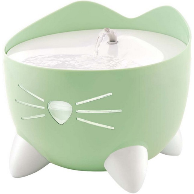 Catit Σιντριβάνι ποτίστρα γάτας Pixi Fountain, πράσινο μέντα με φίλτρο τριπλής δράσης 20x20x17cm Catit Σιντριβάνι ποτίστρα γάτας Pixi Fountain, πράσινο μέντα με φίλτρο τριπλής δράσης 20x20x17cm