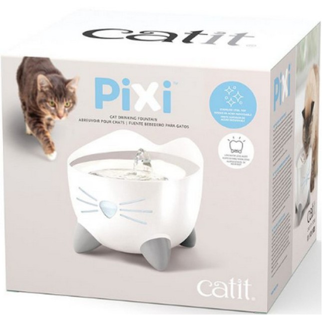Catit Σιντριβάνι ποτίστρα γάτας Pixi Fountain, πράσινο μέντα επάνω κάλυμμα από ανοξείδωτο ατσάλι Catit Σιντριβάνι ποτίστρα γάτας Pixi Fountain, πράσινο μέντα επάνω κάλυμμα από ανοξείδωτο ατσάλι