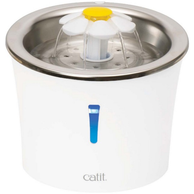 Catit Ποτίστρα γάτας Σιντριβάνι w. Stainless Steel Top επάνω κάλυμμα από ανοξείδωτο ατσάλι Catit Ποτίστρα γάτας Σιντριβάνι w. Stainless Steel Top επάνω κάλυμμα από ανοξείδωτο ατσάλι