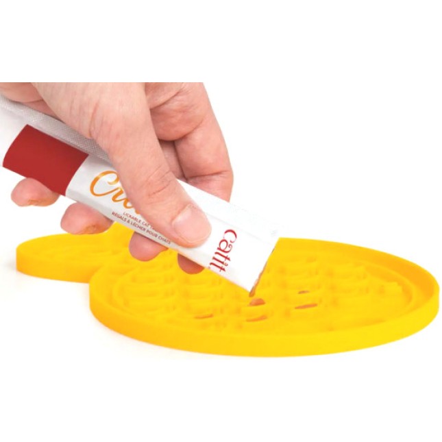 Catit χαλάκι γάτας αργής σίτισης Creamy Mat, σχήμα ψαριού 20x15,5x1cm