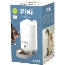Catit Έξυπνος τροφοδότης ξηρής τροφής για γάτες Pixi με μπολ από ανοξείδωτο ατσάλι 32x19,1x34,2cm Catit Έξυπνος τροφοδότης ξηρής τροφής για γάτες Pixi με μπολ από ανοξείδωτο ατσάλι 32x19,1x34,2cm