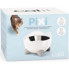 Catit Pixi Ανυψωμένο Πιάτο Ταΐσματος Λευκό ιδανικό για το σερβίρισμα οποιουδήποτε είδους τροφής Catit Pixi Ανυψωμένο Πιάτο Ταΐσματος Λευκό ιδανικό για το σερβίρισμα οποιουδήποτε είδους τροφής