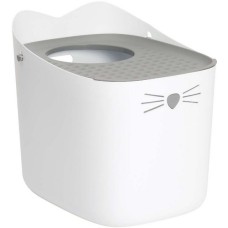 Catit ανοικτή τουαλέτα γάτας Pixi Box, γκρι 52x41x47,5cm Catit ανοικτή τουαλέτα γάτας Pixi Box, γκρι 52x41x47,5cm