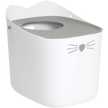 Catit ανοικτή τουαλέτα γάτας Pixi Box, γκρι 52x41x47,5cm Catit ανοικτή τουαλέτα γάτας Pixi Box, γκρι 52x41x47,5cm