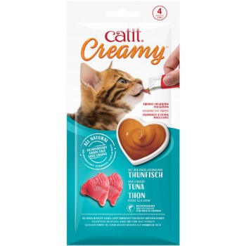 Catit Creamy λιχουδιά για γάτες με τόνο 4x10g Catit Creamy λιχουδιά για γάτες με τόνο 4x10g