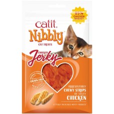 Catit λιχουδιές Nibbly Jerky για γάτες, με κοτόπουλο 30g Catit λιχουδιές Nibbly Jerky για γάτες, με κοτόπουλο 30g