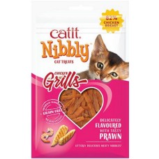 Catit λιχουδιές Nibbly Grills για γάτες, με Κοτόπουλο & Γαρίδες 30g Catit λιχουδιές Nibbly Grills για γάτες, με Κοτόπουλο & Γαρίδες 30g