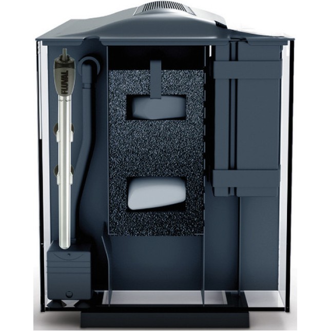 Fluval ενυδρείο Spec XV μαύρο 60L-.16 Gal. 55,5x45x29 cm Fluval ενυδρείο Spec XV μαύρο 60L-.16 Gal. 55,5x45x29 cm