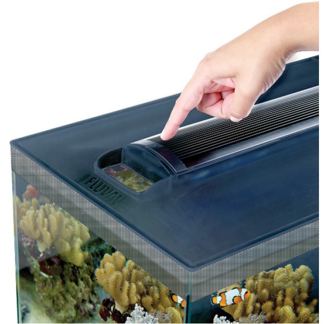 Fluval ενυδρείο Spec XV μαύρο 60L-.16 Gal. 55,5x45x29 cm Fluval ενυδρείο Spec XV μαύρο 60L-.16 Gal. 55,5x45x29 cm