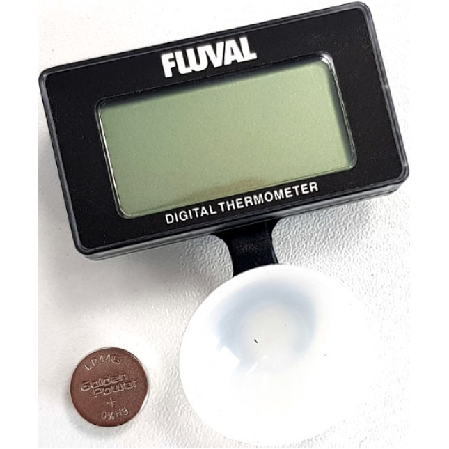 Fluval submersible υποβρύχιο ψηφιακό θερμόμετρο, μετράει με ακρίβεια τη θερμοκρασία του νερού Fluval submersible υποβρύχιο ψηφιακό θερμόμετρο, μετράει με ακρίβεια τη θερμοκρασία του νερού