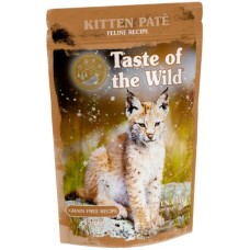 Taste of the wild Πλήρης υγρή τροφή για γατάκια, όλων των φυλών σε μορφή πατέ κοτόπουλο 85gr Taste of the wild Πλήρης υγρή τροφή για γατάκια, όλων των φυλών σε μορφή πατέ κοτόπουλο 85gr