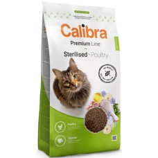Calibra Cat Πλήρης και ισορροπημένη τροφή για ενήλικες στειρωμένες γάτες με πουλερικά