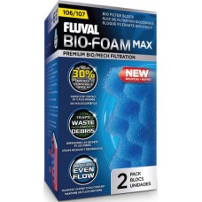 Fluval 107 Bio Foam MAX φιλτράρει αποτελεσματικά τα σωματίδια βρωμιάς Fluval 107 Bio Foam MAX φιλτράρει αποτελεσματικά τα σωματίδια βρωμιάς