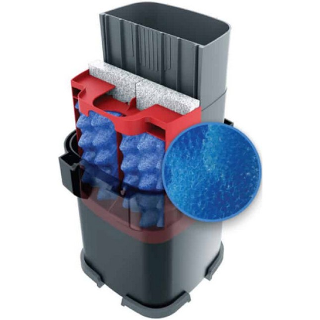 Fluval 107 Bio Foam MAX φιλτράρει αποτελεσματικά τα σωματίδια βρωμιάς Fluval 107 Bio Foam MAX φιλτράρει αποτελεσματικά τα σωματίδια βρωμιάς