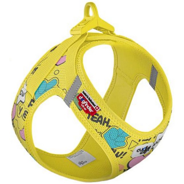 Curli Κίτρινο σαμαράκι Clasp Air-Mesh SE25 Comic Sml 38.3-43.3cm Curli Κίτρινο σαμαράκι Clasp Air-Mesh SE25 Comic Sml 38.3-43.3cm