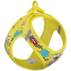 Curli Κίτρινο σαμαράκι Clasp Air-Mesh SE25 Comic Xs 33,9-38,2cm