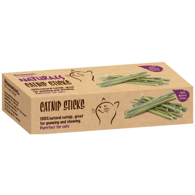 Rosewood Sticks φτιαγμένα από 100% φυσικό catnip Rosewood Sticks φτιαγμένα από 100% φυσικό catnip