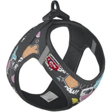 Curli Μαύρο σαμαράκι Clasp Air-Mesh SE25 Comic Med 43.4-49cm