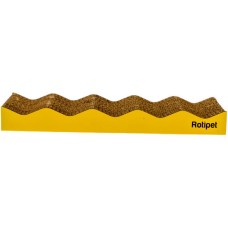 Rotipet Κίτρινο ονυχοδρόμιο από χαρτόνι 44x11x4cm