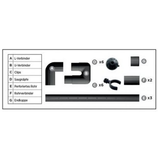 Fluval FX μπάρα ψεκασμού Kit Fluval FX μπάρα ψεκασμού Kit