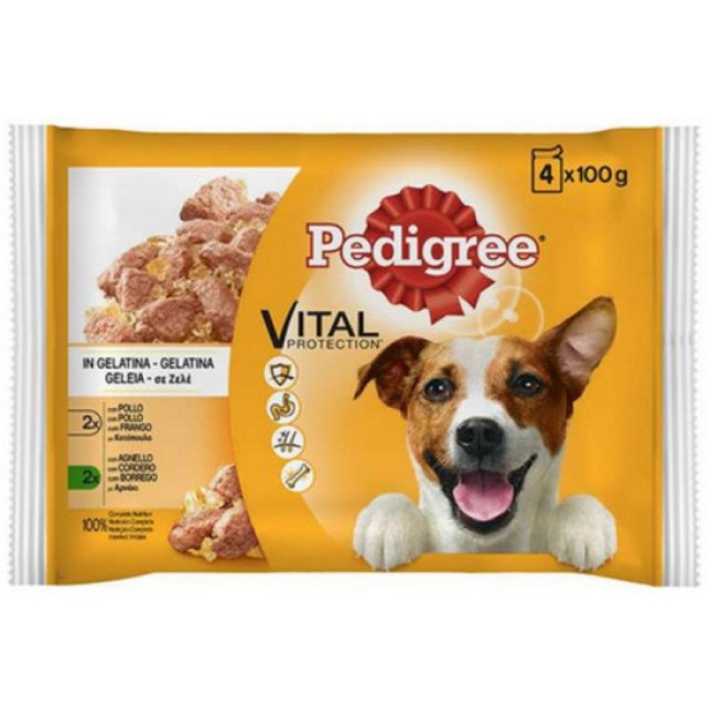 Pedigree κοτόπουλο και αρνί σε ζελέ 1τμχ Pedigree κοτόπουλο και αρνί σε ζελέ 1τμχ